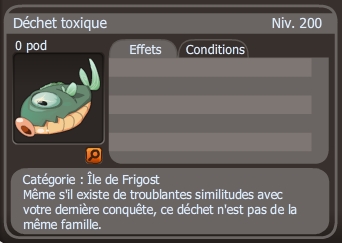 déchet toxique dofus