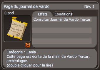 page du journal de Vardo