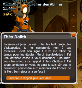 Prise de notes dofus