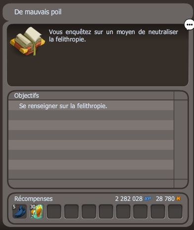 De mauvais poil dofus