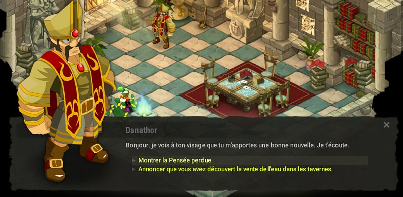 quête Pense-bête dofus