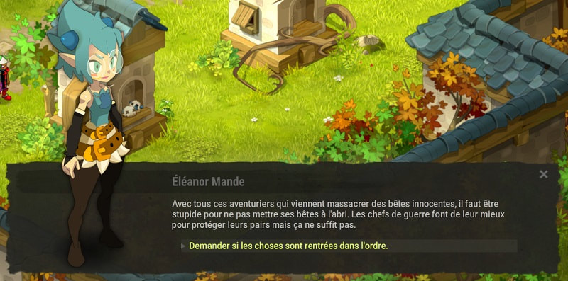 quête Le génie se meut dofus