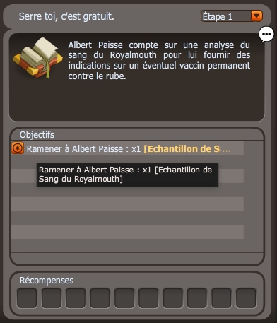 quête Le mal a dit dofus