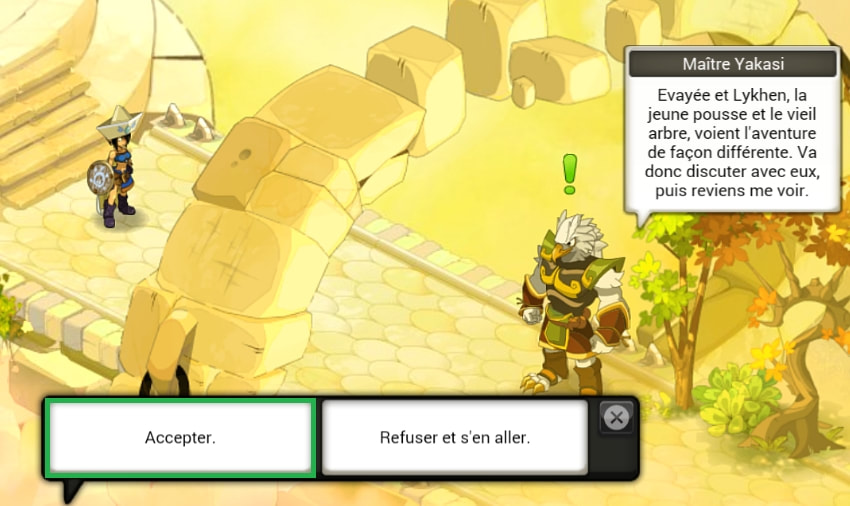 Suivre sa voie dofus touch