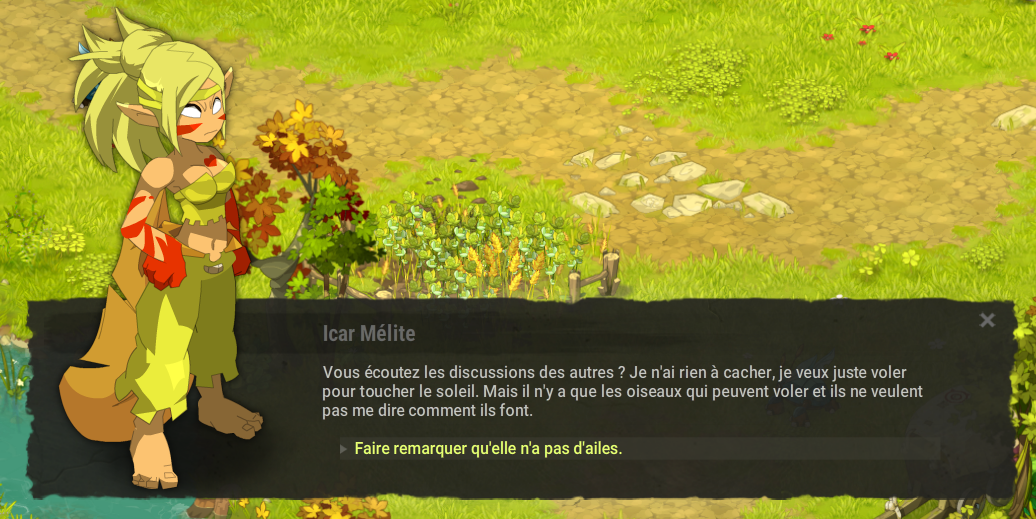 quête Vol au-dessus d'un coucou dofus