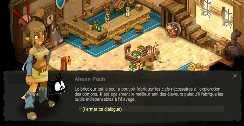 quete La clef de la réussite dofus