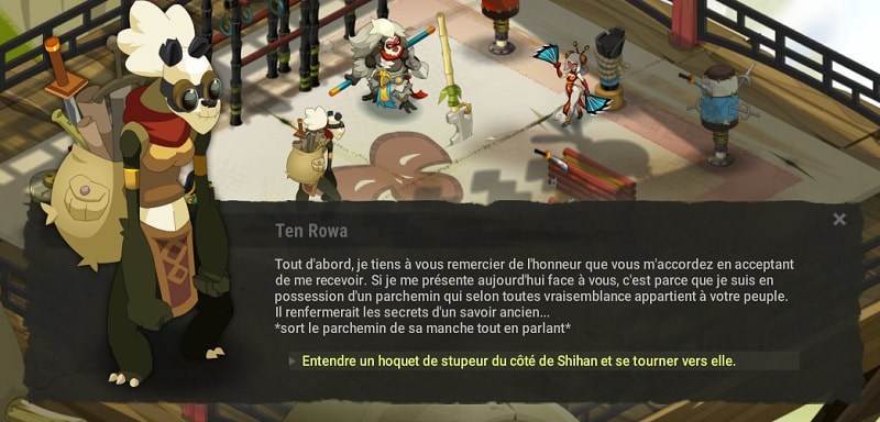 quête L'équilibre des forces dofus