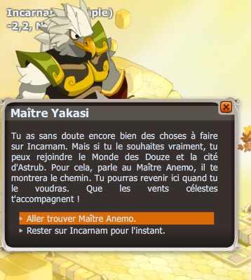 quete Voyage vers Astrub dofus