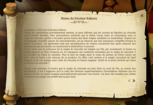 quête Le cas Kao dofus