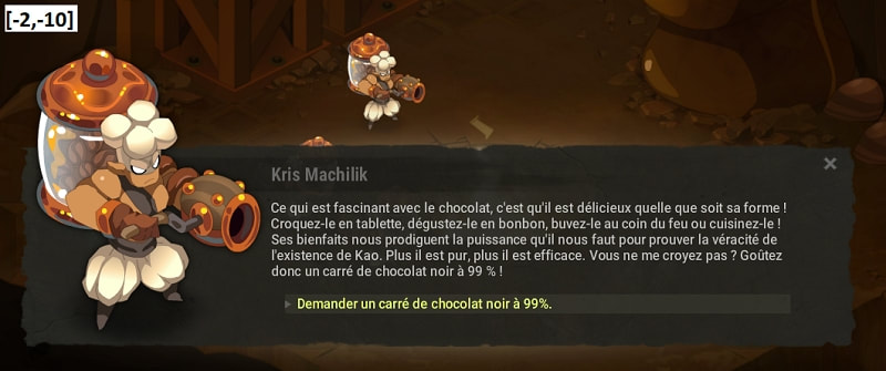 quête Le cas Kao dofus