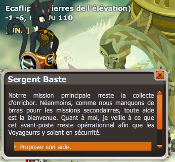 quête Le conquérant dofus