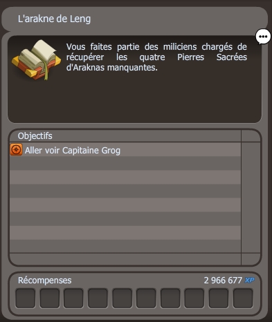 L'arakne de Leng dofus