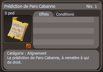 Prédiction de Paro Cabanne