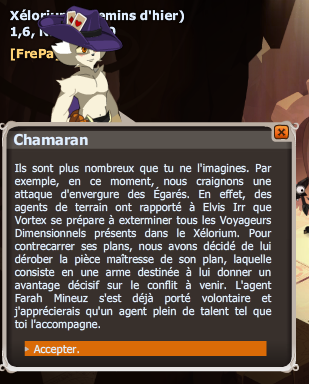 quete Les sables du temps dofus