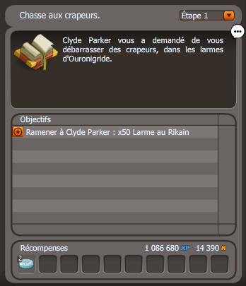 quête Passe ta larme à gauche dofus