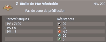 étoile de mer vénérable