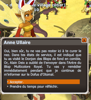 Tour de table dofus