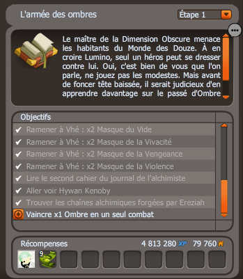 l'armée des ombres dofus