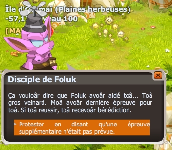 La bénédiction de Foluk