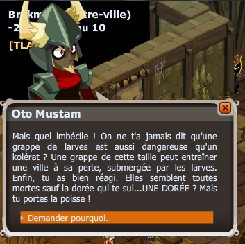 quete Pauvre larve... dorée dofus