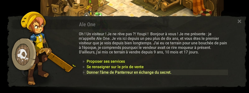 quête Ça fait froid dans le dos dofus