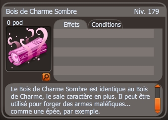 bois de charme sombre