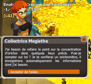 quête Orichomania dofus