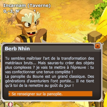 quête Boune un jour boune toujours dofus