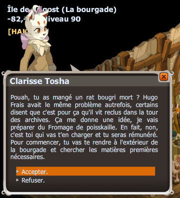 Gastronomie en Culotte Courte dofus