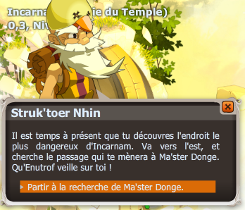 quete Le donjon d'Incarnam dofus