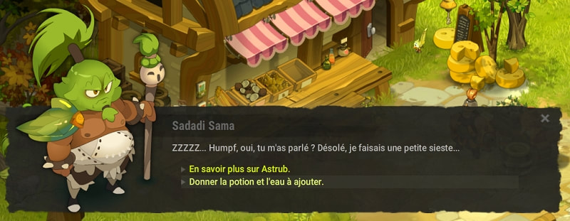 quête C'est pourtant naturel dofus