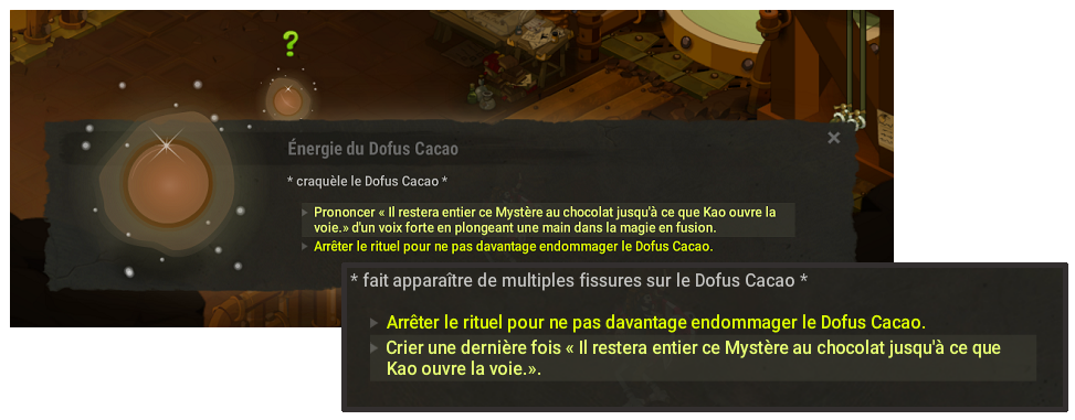 quête Le cas Kao dofus