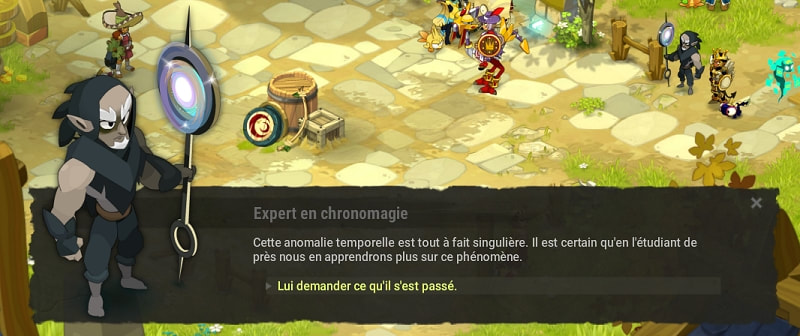 quête Perdu dans le temps dofus