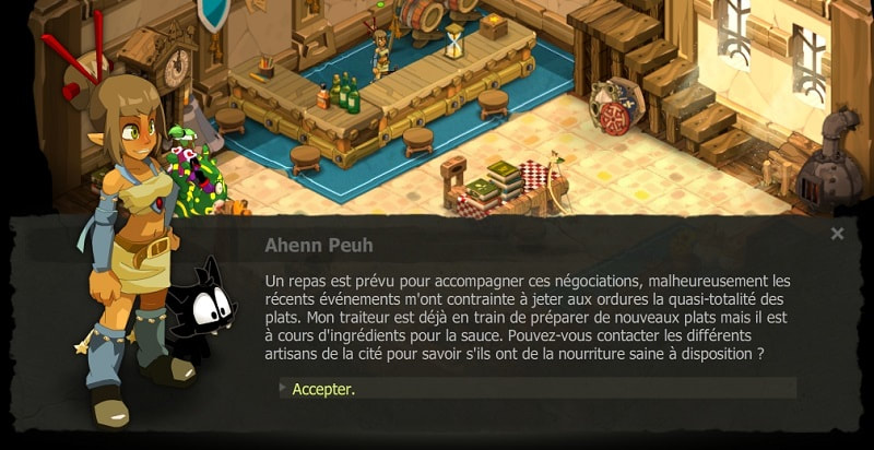 quete Art culinaire dofus