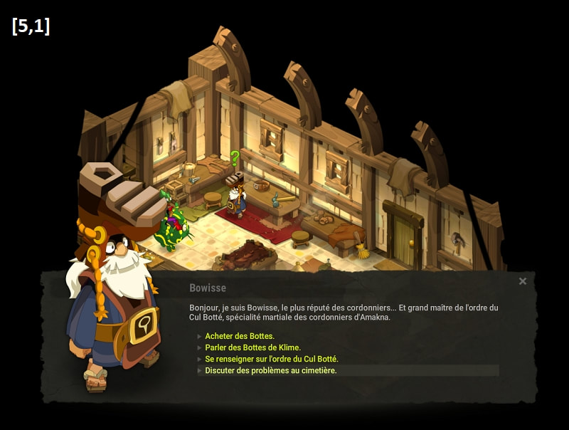 quête le faux cul dofus