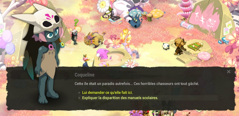 quête La valse des manuels dofus