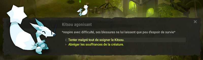 quête Sombre mystère