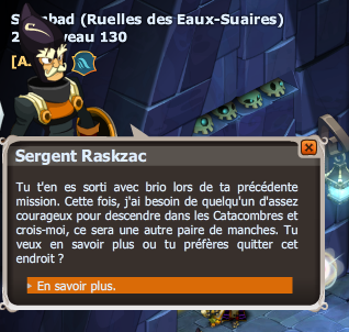 quête Les troupiers dofus