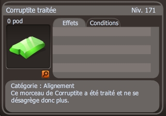 corruptite traitée