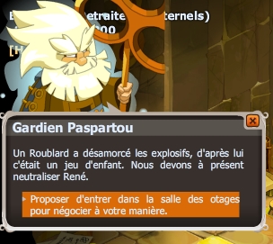 Prise d'otages dofus