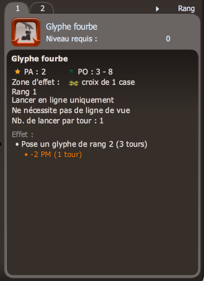 glyphe fourbe