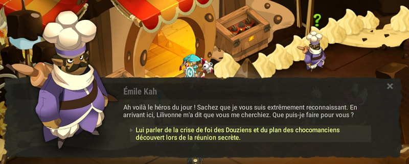 quête Mystère et oeuf au chocolat dofus