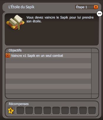 L’Étoile du Sapik dofus