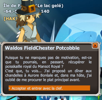 quete Les joyeux de la couronne dofus