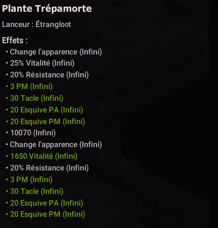 Le héros de Plantes contre Trépamorts dofus