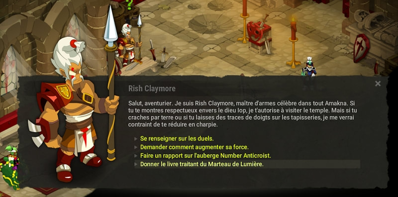 quête Si j'avais un marteau dofus