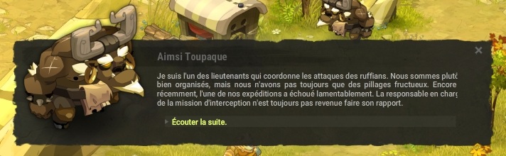 Le quiproquo dofus