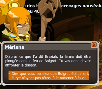 quête Extinction des feux dofus