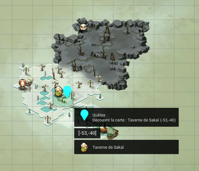 quête Ça fait froid dans le dos dofus