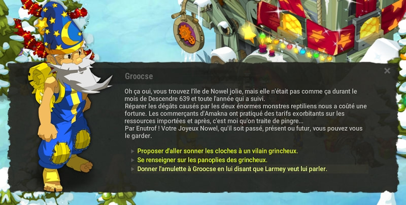 quête Groocse se fait sonner les cloches dofus